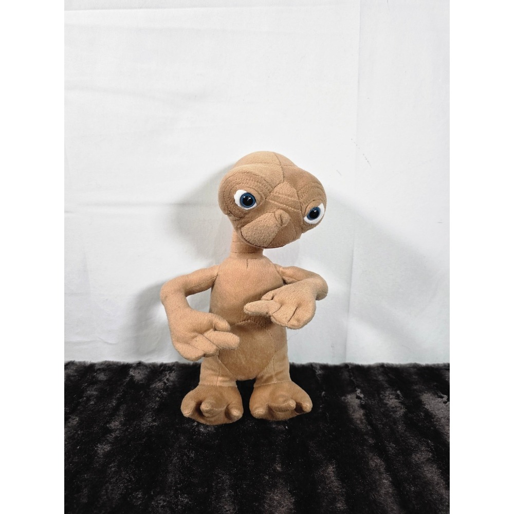 E.T. The Extra-Terrestrial Plush Toy Brown Soft Stuffed Movie Collectible 8in